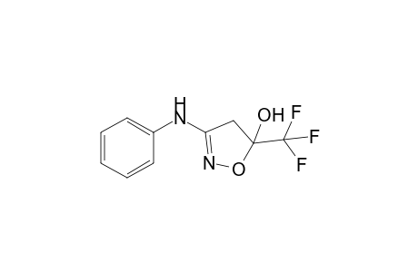 3-(Anilino)-5-trifluoromethyl-5-hydroxy-4,5-dihydroisoxazole