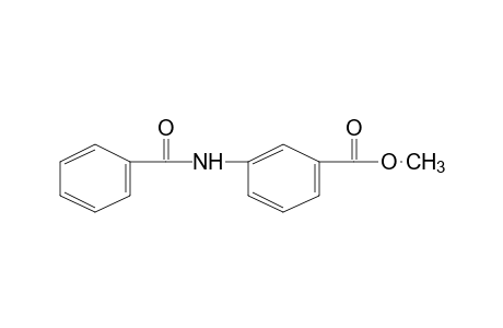 m-benzamidobenzoic acid, methyl ester