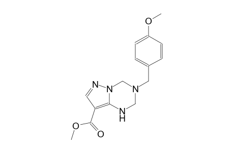 pyrazolo[1,5-a][1,3,5]triazine-8-carboxylic acid, 1,2,3,4-tetrahydro-3-[(4-methoxyphenyl)methyl]-, methyl ester