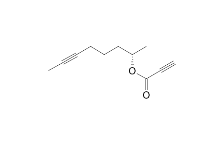 (S)-Oct-6-yn-2-yl propiolate