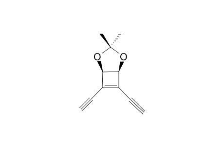 1,2-DIETHYNYL-3,4-(ISOPROPYLIDENEDIOXY)-1-CYCLOBUTENE