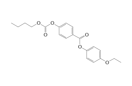 p-hydroxybenzoic acid, p-ethoxyphenyl ester, butyl carbonate