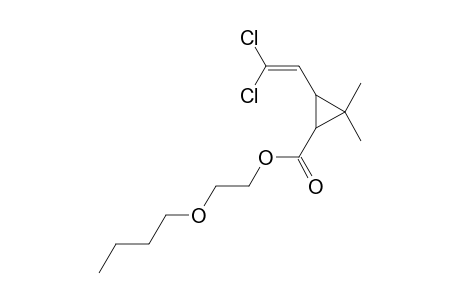 2-Butoxyethyl 2-(2,2-dichlorovinyl)-3,3-dimethylcyclopropanecarboxylate