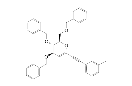 1-(3-METHYLPHENYLETHYNYL)-3,4,6-TRI-O-BENZYL-GLUCAL