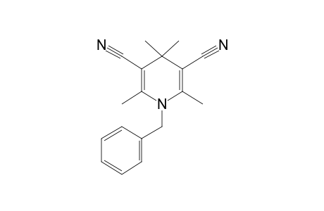 1-benzyl-1,4-dihydro-2,4,4,6-tetramethyl-3,5-pyridinecarbonitrile