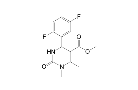 6-(2,5-difluorophenyl)-2-keto-3,4-dimethyl-1,6-dihydropyrimidine-5-carboxylic acid methyl ester