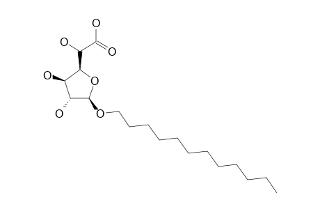 N-DODECYL-BETA-D-GLUCOFURANOSIDURONIC-ACID