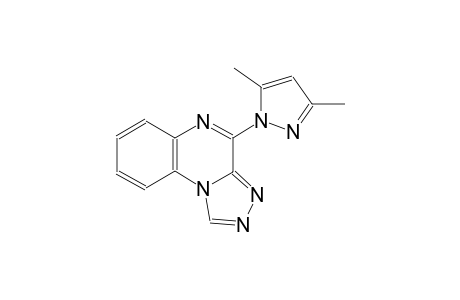 4-(3,5-dimethyl-1H-pyrazol-1-yl)[1,2,4]triazolo[4,3-a]quinoxaline