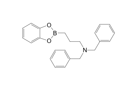 3-(1,3,2-benzodioxaborol-2-yl)-N,N-bis(phenylmethyl)-1-propanamine