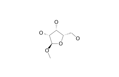 METHYL-ALPHA-D-RIBOSE,(FURANOSID)