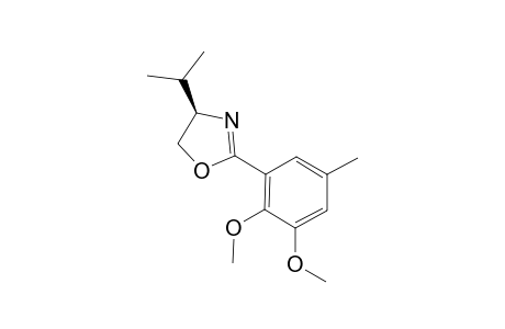 (-)-(4S)-4-ISOPROPYL-2-(2,3-DIMETHOXY-5-METHYLPHENYL)-4,5-DIHYDROOXAZOLE