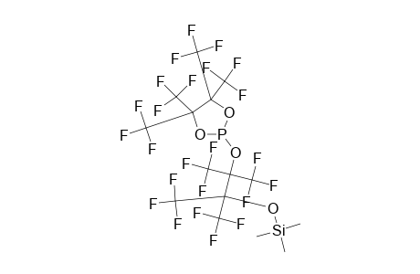 4,4,5,5-TETRAKIS-(TRIFLUORMETHYL)-2-[3,3,3-TRIFLUOR-1,1,2-TRIS-(TRIFLUORMETHYL)-2-(TRIMETHYLSILYLOXY)-PROPYLOXY]-1,3,2-DIOXAPHOSPHOLANE