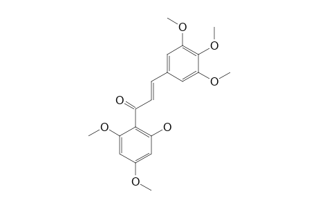 2'-HYDROXY-3,4,4',5,6'-PENTAMETHOXYCHALCONE