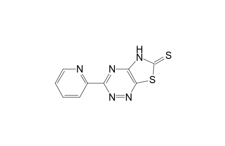 Thiazolo[4,5-e]-1,2,4-triazine-6(2H)-thione, 3-(2-pyridinyl)-