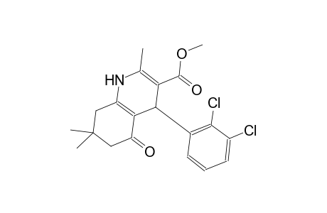 methyl 4-(2,3-dichlorophenyl)-2,7,7-trimethyl-5-oxo-1,4,5,6,7,8-hexahydro-3-quinolinecarboxylate