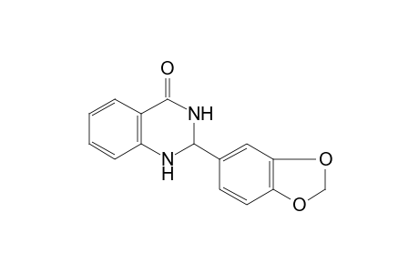 2,3-dihydro-2-(3,4-(methylenedioxy)phenyl)-4(1H)-quinazolinone