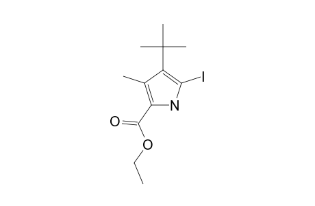 4-TERT.-BUTYL-3-METHYL-5-IODO-1H-PYRROLE-2-CARBOXYLATE