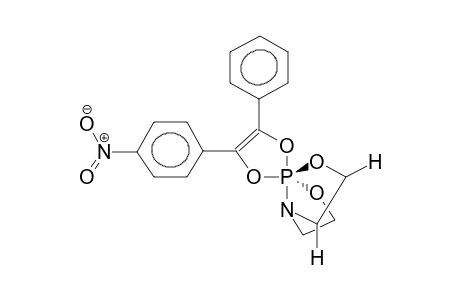 [1-PHENYL-2-(4-NITROPHENYL)ETHYNEDIOXY](N,O-DIMETHYLENEAMINOOXY)(N,O'-DIMETHYLENEAMINOOXY)PHOSPHORANE