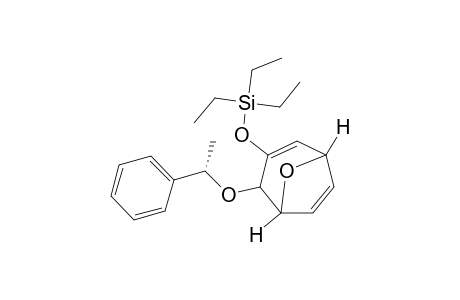 (1'S)-2-(1'-Phenylethoxy)-3-(triethylsilyloxy)-8-oxa-bicyclo[3.2.1]oct-3,6-diene