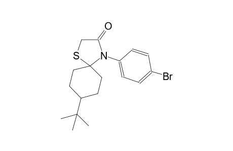 4-(4-bromophenyl)-8-tert-butyl-1-thia-4-azaspiro[4.5]decan-3-one