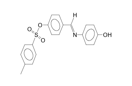 4-{(E)-[(4-hydroxyphenyl)imino]methyl}phenyl 4-methylbenzenesulfonate