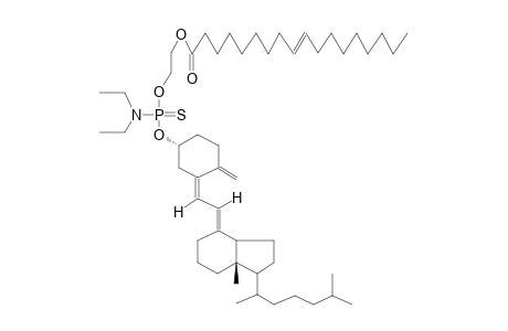 1-OLEOYLOXYETHYL-3-O-(CHOLECALCIFERYL-3-O-)-(N,N-DIETHYLAMIDO)THIOPHOSPHATE