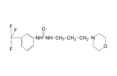 1-(3-MORPHOLINOPROPYL)-3-(alpha,alpha,alpha-TRIFLUORO-m-TOLYL)UREA