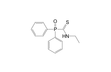 1-Diphenylphosphinyl-N-ethyl-thioformamide