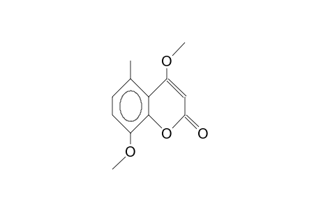 4,8-Dimethoxy-5-methyl-coumarin