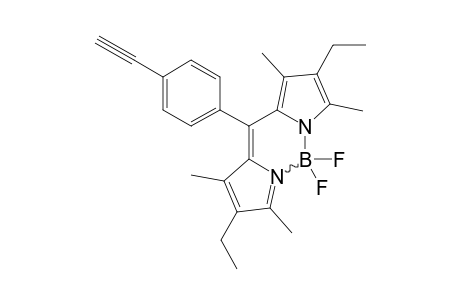 4,4-DIFLUORO-8-(4'-ETHYNYLPHENYL)-1,3,5,7-TETRAMETHYL-2,6-DIETHYL-4-BORA-3A,4A-DIAZA-S-INDACENE