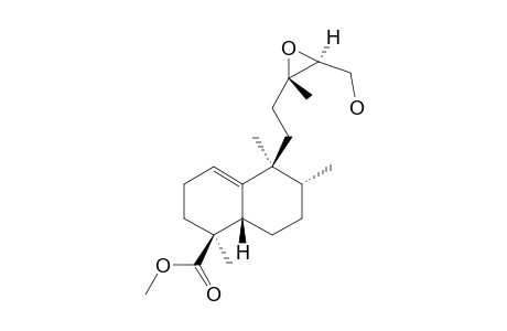 METHYL-(13S,14S)-EPOXY-15-HYDROXY-1(10)-ENT-HALIMEN-18-OATE