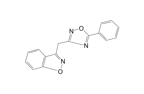 3-[(5-phenyl-1,2,4-oxadiazol-3-yl)methyl]-1,2-benzisoxazole