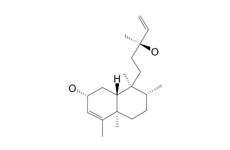 13-EPI-ROSEOSTACHENOL;(+)-13-EPI-2-ALPHA-HYDROXYKOLAVELOOL