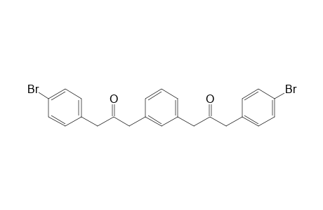 1,3-Bis[3-(4-bromophenyl)-2-oxopropyl]benzene