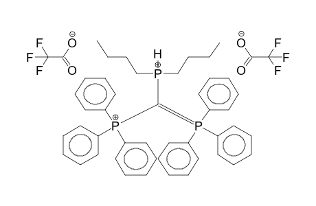 TRIPHENYLPHOSPHONIO(DIBUTYLPHOSPHONIO)METHYLENETRIPHENYLPHOSPHORANEBIS(TRIFLUOROACETATE)