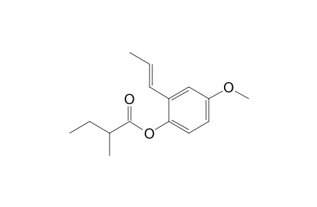 2-methylbutyric acid [4-methoxy-2-[(E)-prop-1-enyl]phenyl] ester