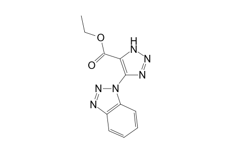 4-(BENZOTRIAZOL-1-YL)-5-CARBOETHOXY-1,2,3-TRIAZOLE