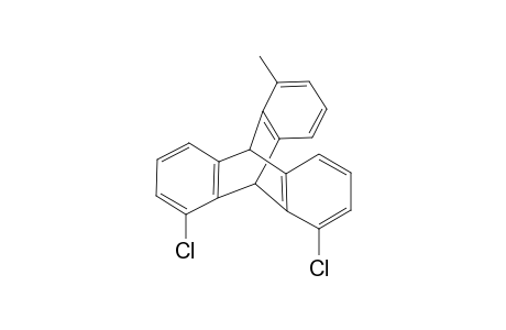 9,10[1',2']-Benzenoanthracene, 1,8-dichloro-9,10-dihydro-16-methyl-