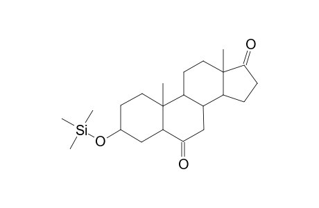 5.ALPHA.-ANDROSTAN-3.BETA.-OL-6,17-DIONE(3.BETA.-TRIMETHYLSILYL ETHER)