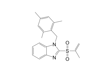 2-[(1-Methylethenyl)sulfonyl]-1-[(2,4,6-trimethylphenyl)methyl]benzimidazole