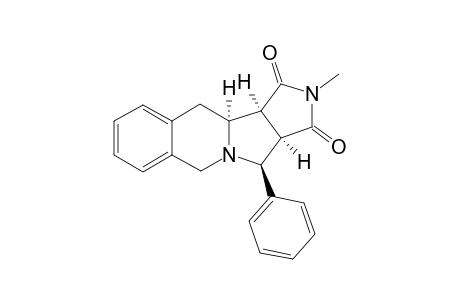 2,3,3a.alpha.,4.beta.,6,11,11a.alpha.,11b.alpha.-octahydro-2-methyl-4-phenyl-1H-pyrrolo[3',4':3,4]pyrrolo-[1,2-b]isoquinoline-1,3-dione