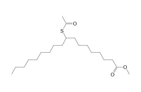 9-mercaptooctadecanoic acid, methyl ester, acetate