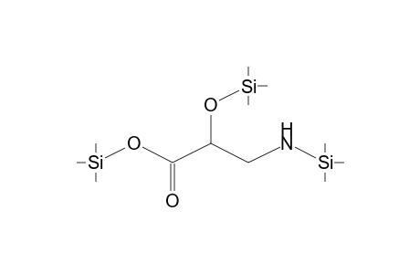 3-(trimethylsilylamino)-2-trimethylsilyloxy-propionic acid trimethylsilyl ester