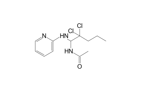 N-{2,2-dichloro-1-[(2-pyridyl)amino]pentyl}acetamide