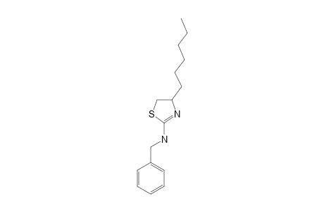 2-BENZYLAMINO-4-HEXYL-4,5-DIHYDROTHIAZOLE