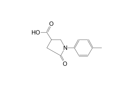 1-(4-methylphenyl)-5-oxo-3-pyrrolidinecarboxylic acid