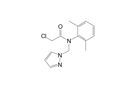 Acetamide, 2-chloro-N-(2,6-dimethylphenyl)-N-(1H-pyrazol-1-ylmethyl)-