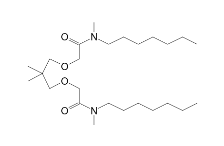 N-heptyl-2-[3-[2-[heptyl(methyl)amino]-2-keto-ethoxy]-2,2-dimethyl-propoxy]-N-methyl-acetamide