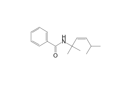 Benzamide, N-(1,1,4-trimethyl-2-pentenyl)-, (Z)-