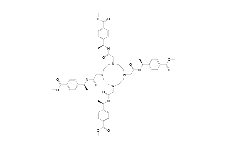 1,4,7,10-TETRAKIS-[(S)-1-(4-CYANOPHENYL)-ETHYL-CARBAMOYL-METHYL]-1,4,7,10-TETRA-AZA-CYCLODODECANE